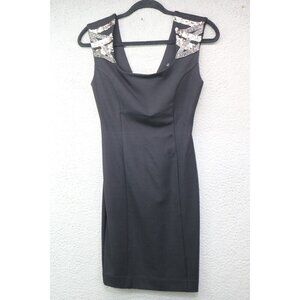 Guess Sleeveless Beaded Bodycon Dress-Size Small